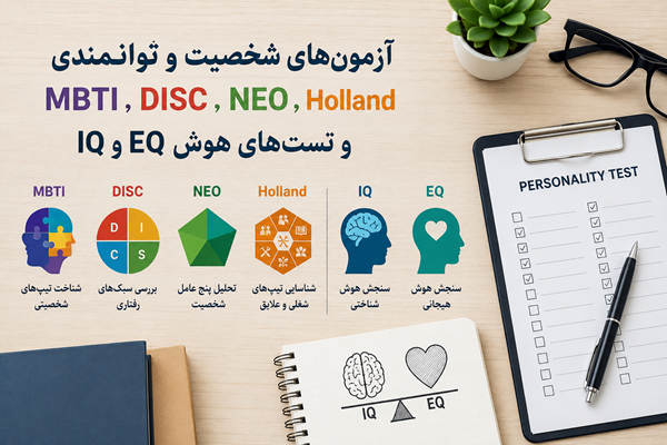 تصویر آزمون های روانشناسی تست شخصیت و تست هوش